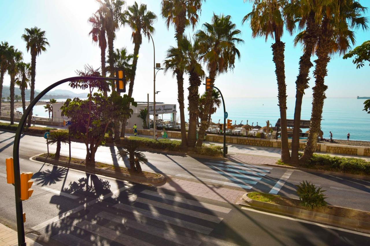 מאלגה P&P Apartamentos Paseo Maritimo Pablo Ruiz Picasso מראה חיצוני תמונה