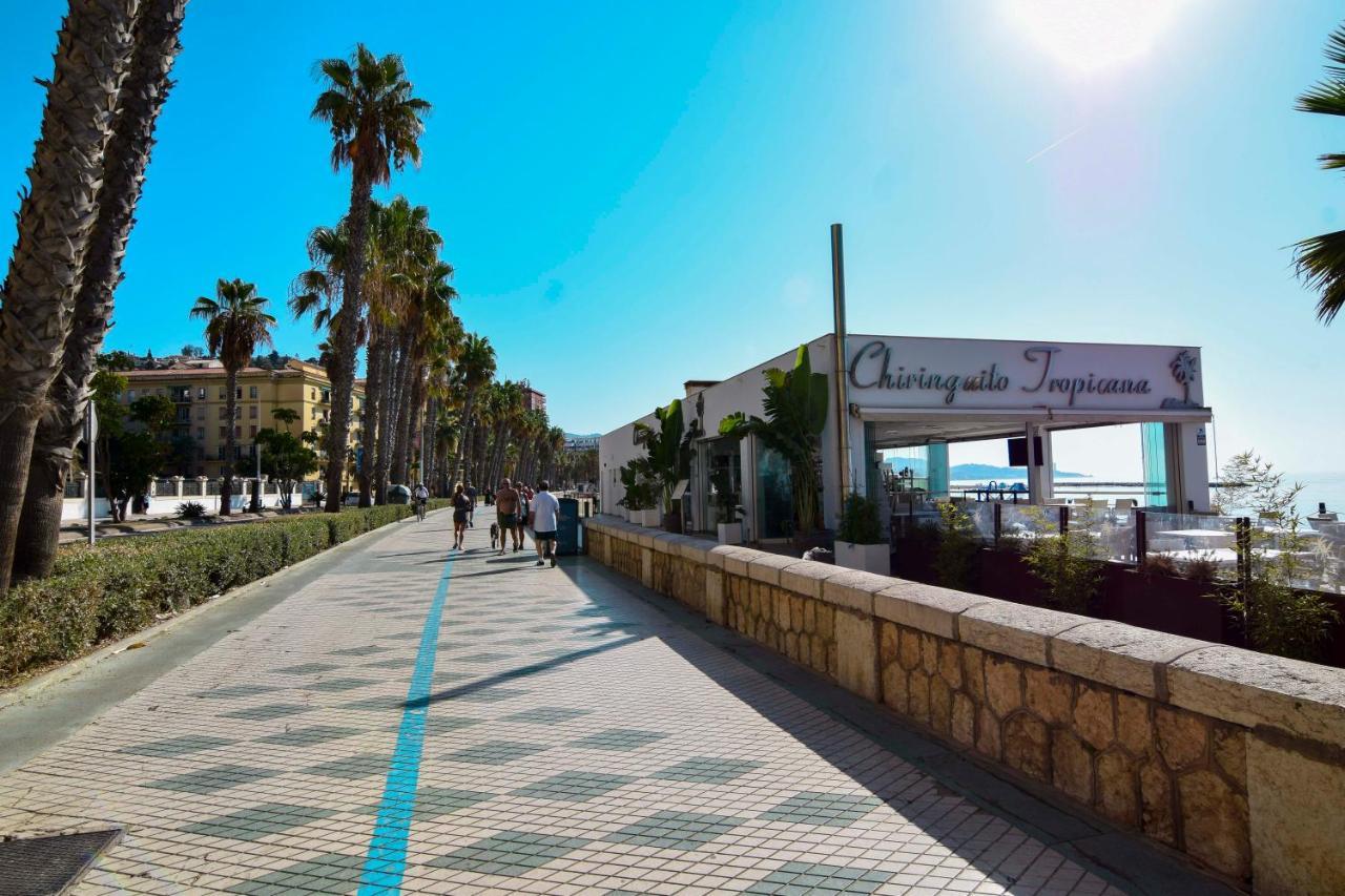 מאלגה P&P Apartamentos Paseo Maritimo Pablo Ruiz Picasso מראה חיצוני תמונה