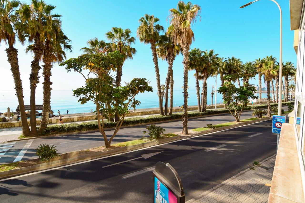 מאלגה P&P Apartamentos Paseo Maritimo Pablo Ruiz Picasso מראה חיצוני תמונה