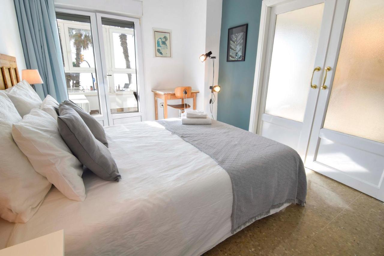 מאלגה P&P Apartamentos Paseo Maritimo Pablo Ruiz Picasso מראה חיצוני תמונה