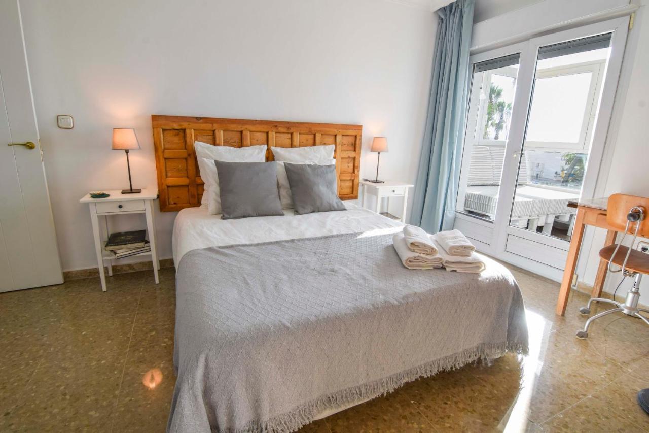 מאלגה P&P Apartamentos Paseo Maritimo Pablo Ruiz Picasso מראה חיצוני תמונה